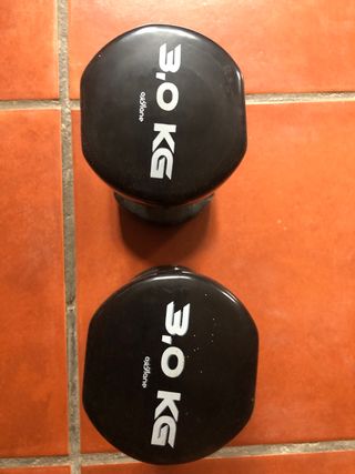 2 Mancuernas 3 kg