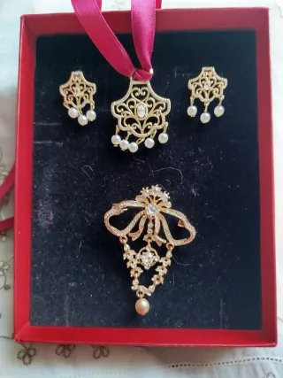 Aderezo niña huertana/fallera oro