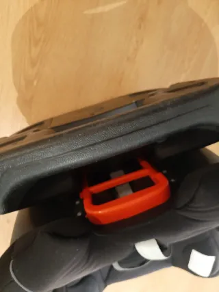 Silla de coche negra