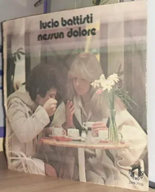 set 2 Dischi vinili vintage anni 70 Lucio Battisti