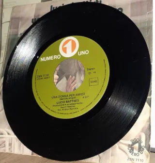 set 2 Dischi vinili vintage anni 70 Lucio Battisti