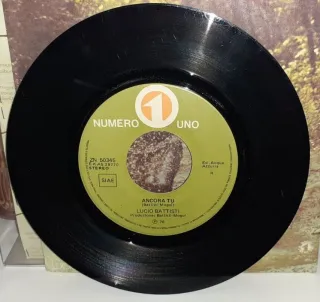 set 2 Dischi vinili vintage anni 70 Lucio Battisti