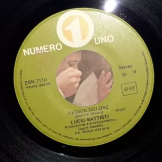 set 2 Dischi vinili vintage anni 70 Lucio Battisti