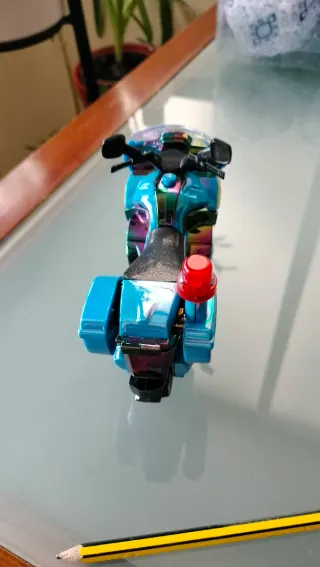 Moto Policía Infantil con Luz y Sonido