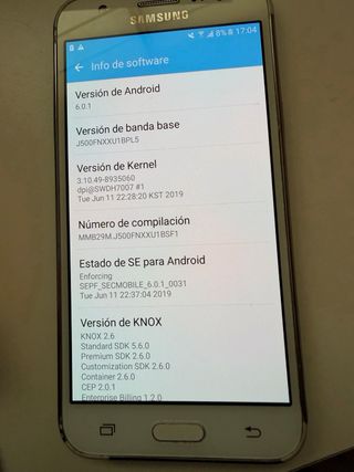 Samsung Galaxy J5 Bianco