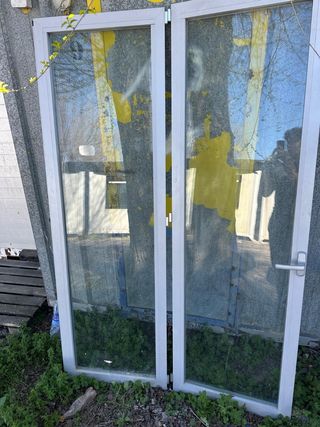 Puerta Cristal Aluminio