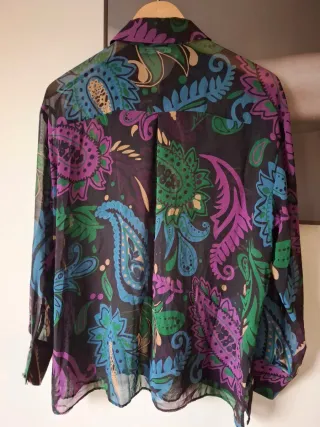 Camisa Zara Multicolor