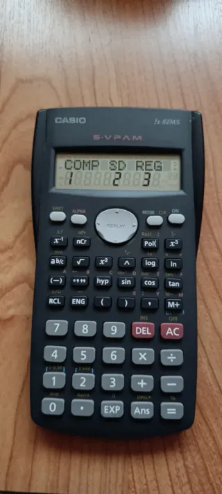 4 Calculadoras Casio y Texas Instruments