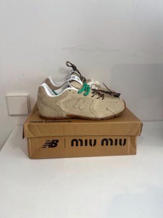 New Balance x Miu Miu Taglia 38 Beige