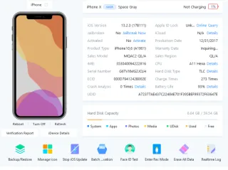 iPhone X 64GB Grigio Siderale
