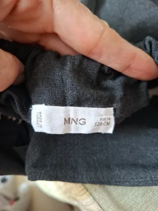 Pantalón gris vestir niña