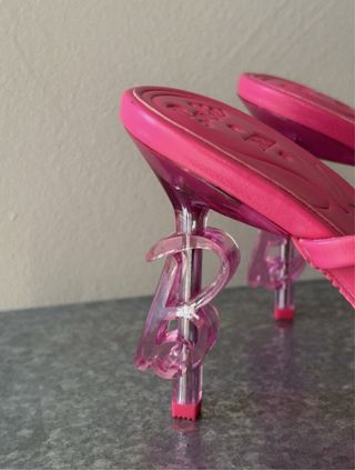 Sandalias Zara Barbie rosas NUEVAS edición limita