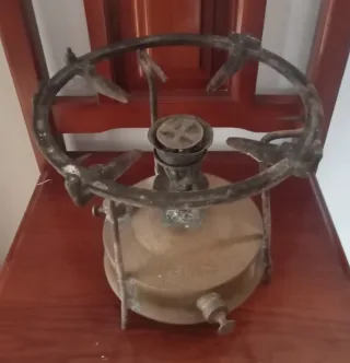 Cocinilla de camping antigua