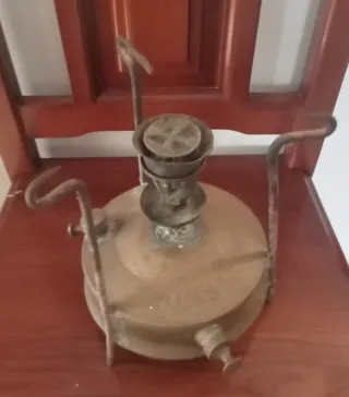 Cocinilla de camping antigua