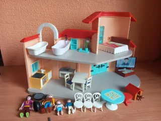 553. Playmobil casa chalet vacaciones 9420