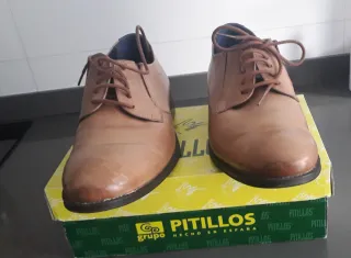 Zapatos de piel Pitillos, con cordones. Unixes