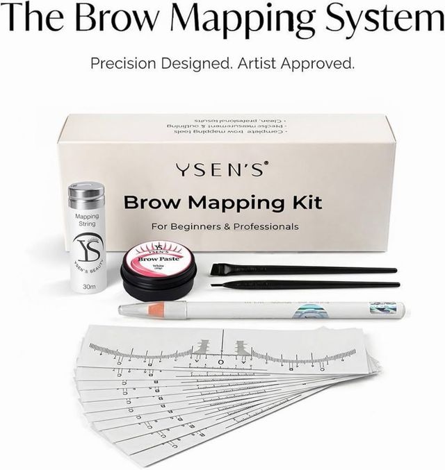 Kit Mapeo Cejas YSEN'S Hilo Profesional nuevo
