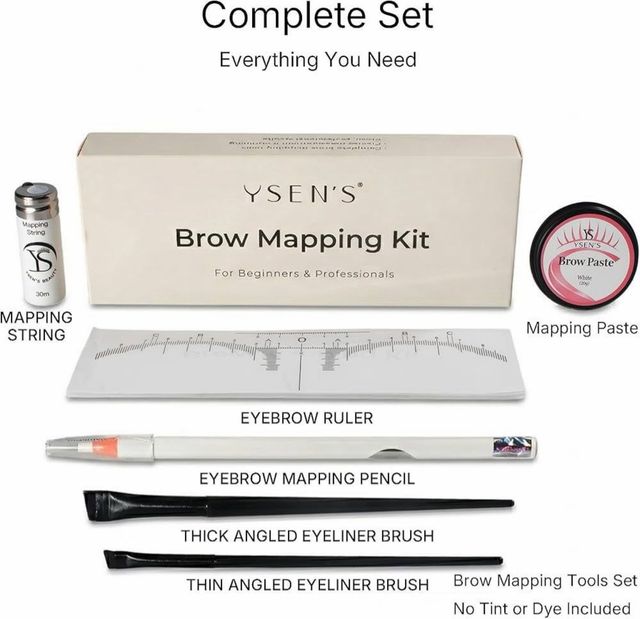 Kit Mapeo Cejas YSEN'S Hilo Profesional nuevo
