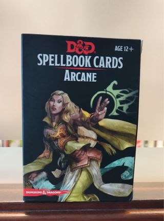 D&D Spellbook Cards: Arcane