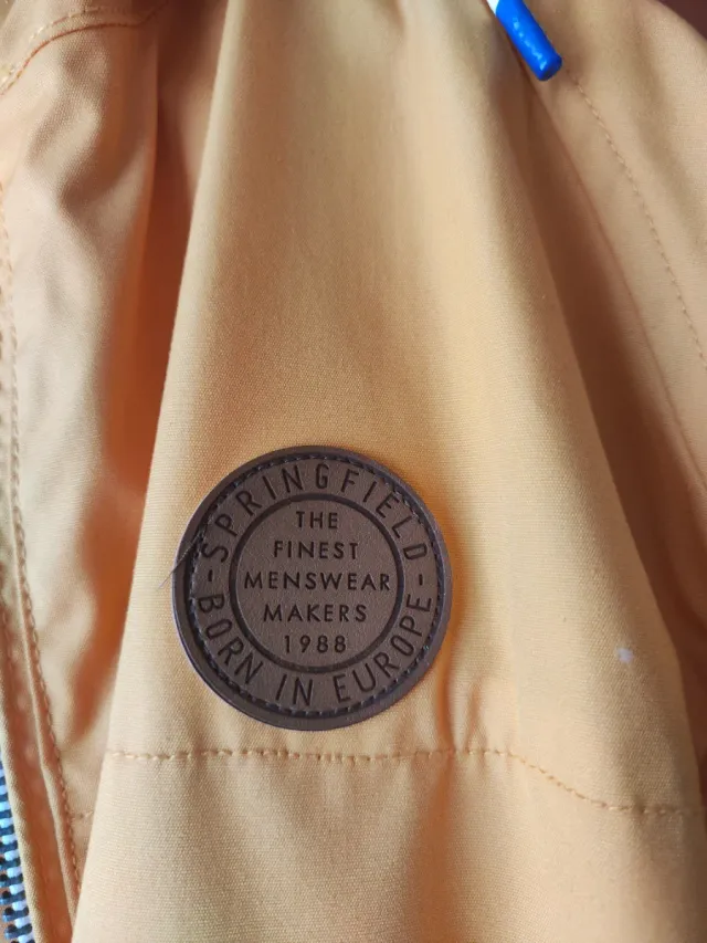 Chubasquero Springfield Amarillo Talla L