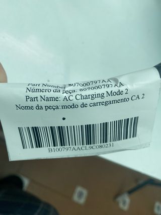 Cable Carga Coche Eléctrico Chilye