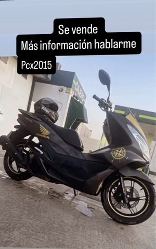 Honda Pcx 2015 Negra