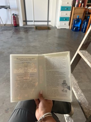 Cinta VHS Pequeños Guerreros