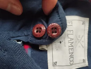 Chaqueta azul El Flamenco