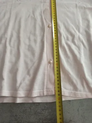 Pigiama donna anni 80 bottoni perla