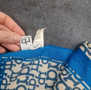 Sciarpa Roccobarocco Beige e Blu