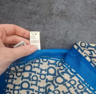 Sciarpa Roccobarocco Beige e Blu