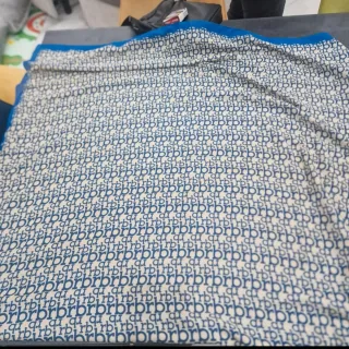 Sciarpa Roccobarocco Beige e Blu