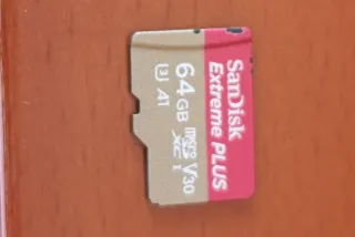 Tarjeta MicroSD SanDisk 64GB Extreme PLUS ideal 4k