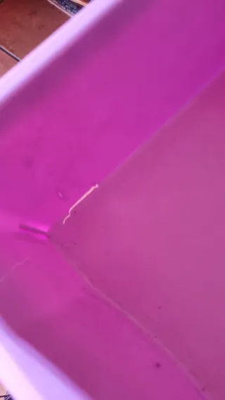 Cajonera de plástico multicolor