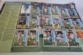 Álbum Panini Liga 95/96 + Suplemento