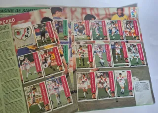 Álbum Panini Liga 95/96 + Suplemento