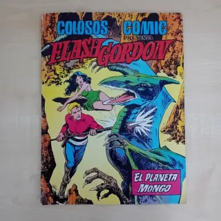 5 cómics Flash Gordon vintage Vértice y Valenciana