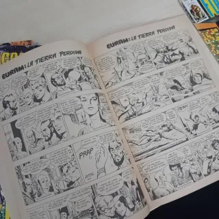 5 cómics Flash Gordon vintage Vértice y Valenciana