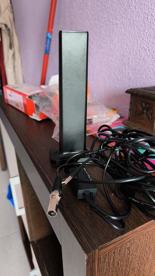 TV Box Q+ y Antena televisión