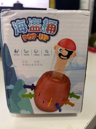 Juego de barril pirata Pop-Up