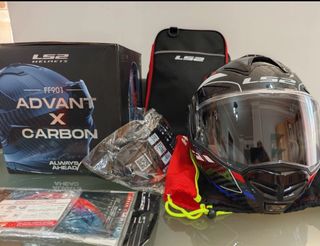 Casco Modular LS2 FF901 Advant X Carbon