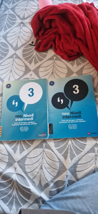 Llibres de català intermedi 1,2,3amb solucionaris