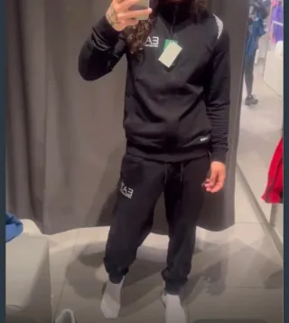 Chándal Armani Negro