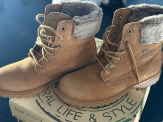 Botas Panama Jack Talla 39 Piel Camel
