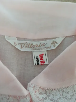Camicia da notte vintage Vittoria anni '70