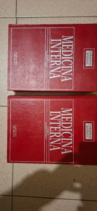 Libros Medicina Interna Volumen I y II