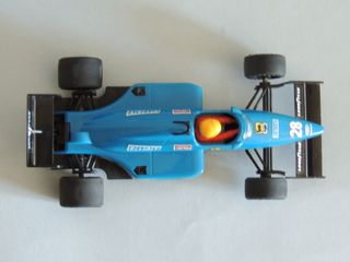 Ferrari F1 87 Scalextric/Exin Azul