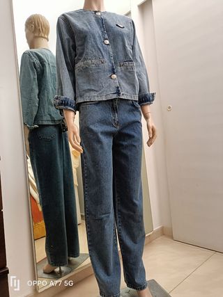 Prada Jeans Donna Blu