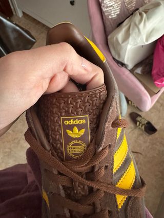 Adidas Gazelle Marrones y Amarillas