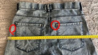 Pantalón vaquero elástico Pull&Bear Talla 38 Y2K